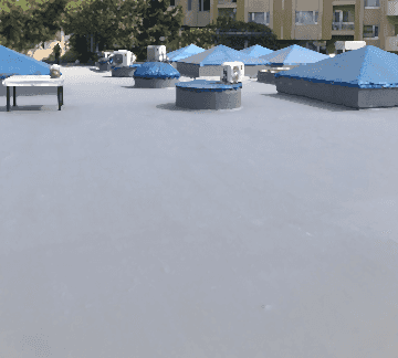 Talha Sitesi TAV Sera Merkez Ofisi Likit Membran İle Su Yalıtımı